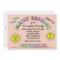 Family Reunion Colours Announcement Invitation