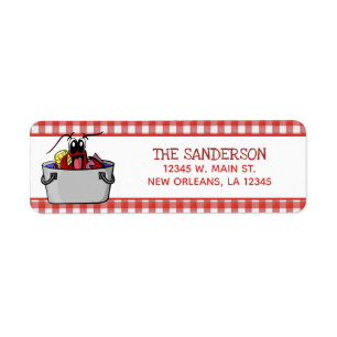 Family Reunion Crawfish Boil Return Address