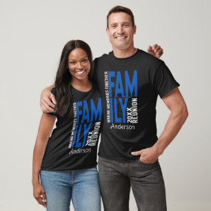 Family Reunion Custom Fall Retreat Mountain T-Shirt
