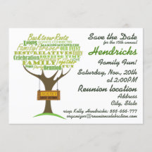 Family reunion design.