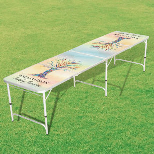 Family Reunion Family Tree  Beer Pong Table
