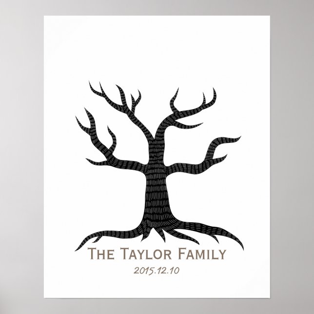 Family Reunion Finger Print Tree (Front)