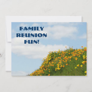 Family Reunion Fun! Invitations Cards Events Party