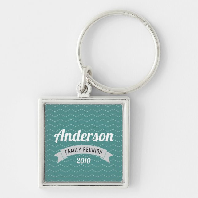 Family reunion gathering love custom personalize keychain (Front)