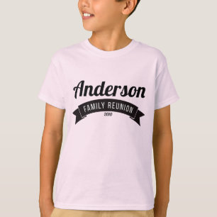 Family reunion gathering love custom personalize T-Shirt
