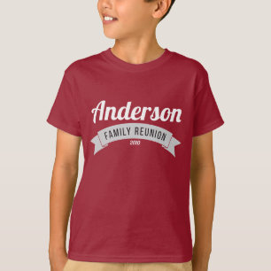 Family reunion gathering love custom personalize T-Shirt