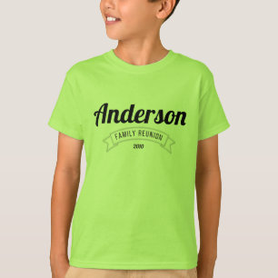 Family reunion gathering love custom personalize T-Shirt