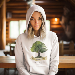 Family Reunion Genealogy Tree Cousins Custom Hoodie