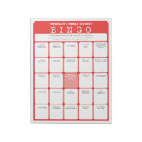 Family Reunion Ice Breaker Bingo Game
