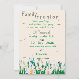 Family reunion Invitation