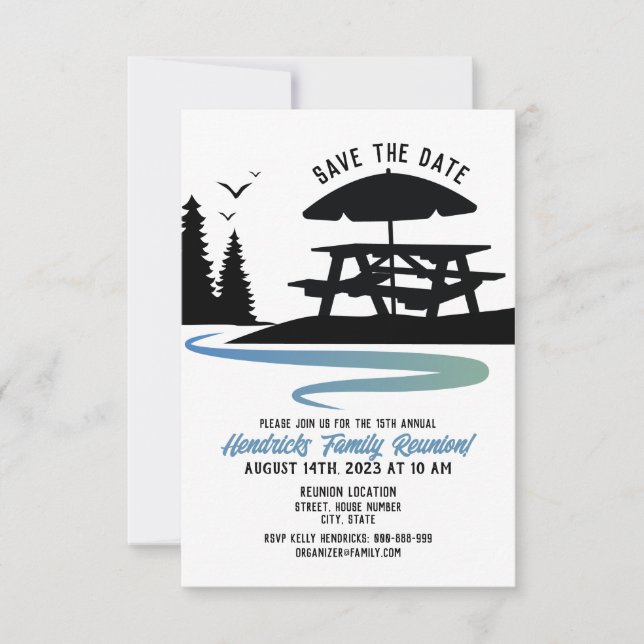 Family Reunion invitation (Front)
