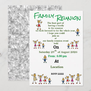 Family Reunion Invitation
