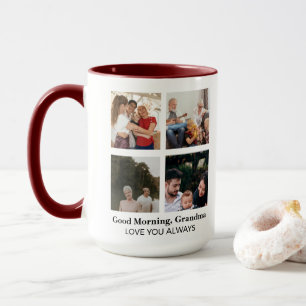 Family Reunion Multi-Photo Collage Personalized Mug