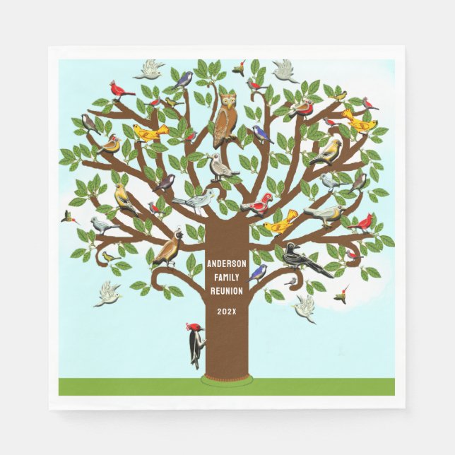 Family Reunion Napkin (Front)