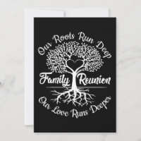 Family Reunion Our Roots Run Deep Tree