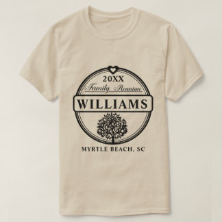 Family Reunion, Personalized Family Reunion  T-Shirt