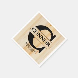 Family Reunion    Personalized Napkin