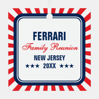 Family Reunion Photo Christmas Ornament