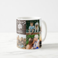 Family Reunion Photo Collage Coffee Mugs
