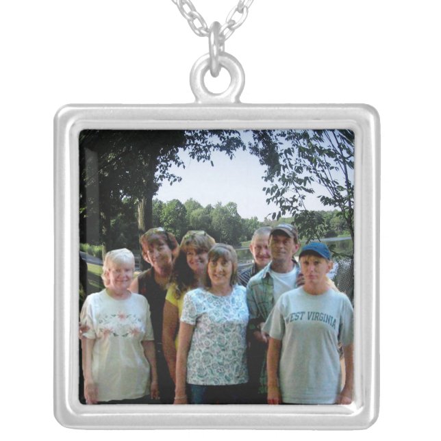 Family Reunion Photo Gift Pendant (Front)