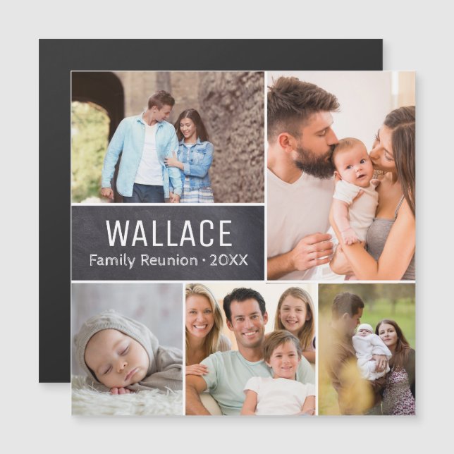 Family Reunion Photo memories personalized (Front/Back)