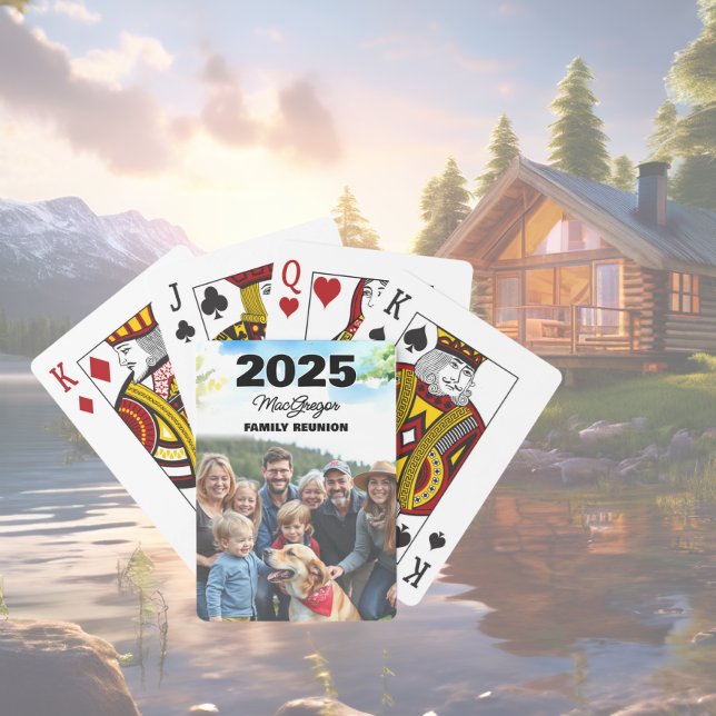 Family Reunion Photo  Playing Cards (Creator Uploaded)