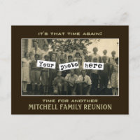 Family Reunion Photo Template