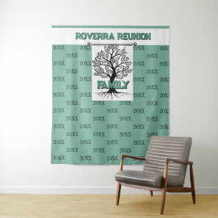 Family Reunion Pics!!  Reunion Photo backdrop Tapestry