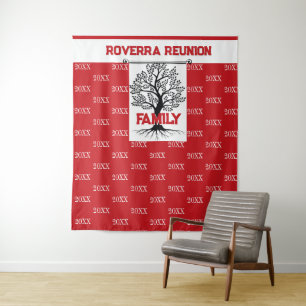 Family Reunion Pics!!  Reunion Photo backdrop Tapestry