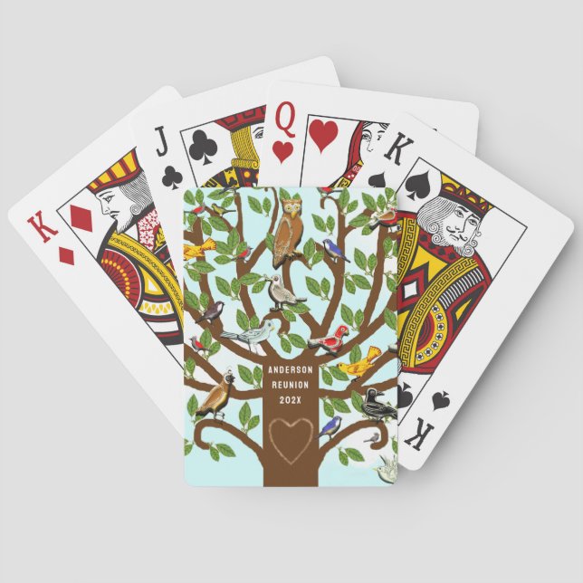 Family Reunion Playing Cards (Back)