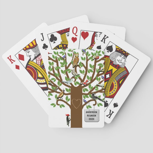 Family Reunion Playing Cards (Back)