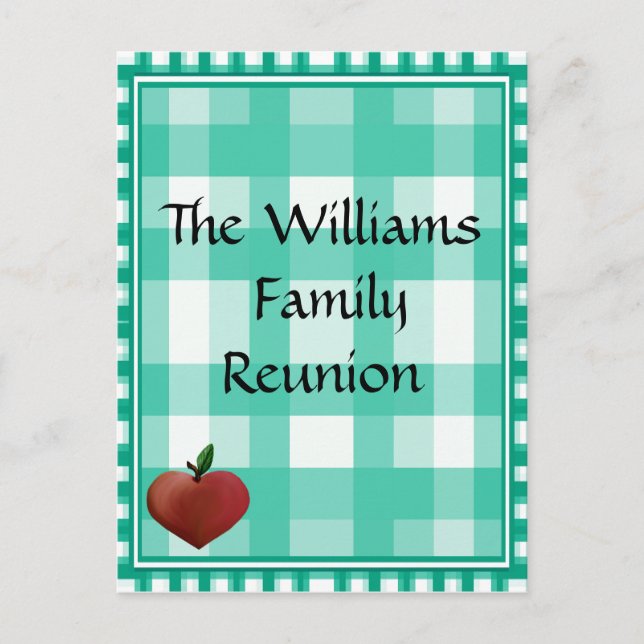 Family Reunion Post Card (Front)