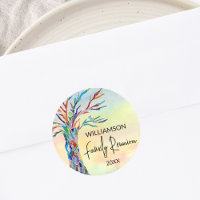 Family Reunion Rainbow Family Tree