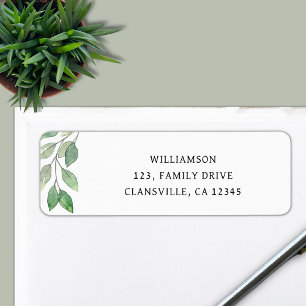 Family Reunion Return Address