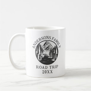 Family Reunion Road Trip Mountain Personalized  Coffee Mug