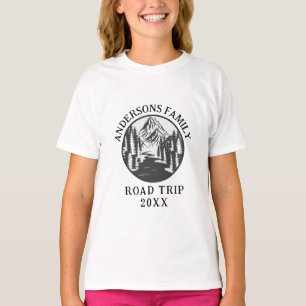 Family Reunion Road Trip Mountain Personalized T-Shirt