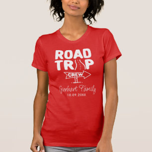 Family Reunion Road Trip Vacation Matching T-Shirt