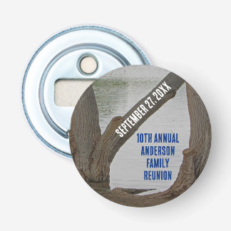 Family Reunion Rustic Lakehouse Annual Vacation Bottle Opener