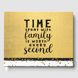 Family Reunion Sign in Book, Message Book, Memory  Guest Book