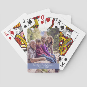 Family Reunion Souvenir Playing Cards
