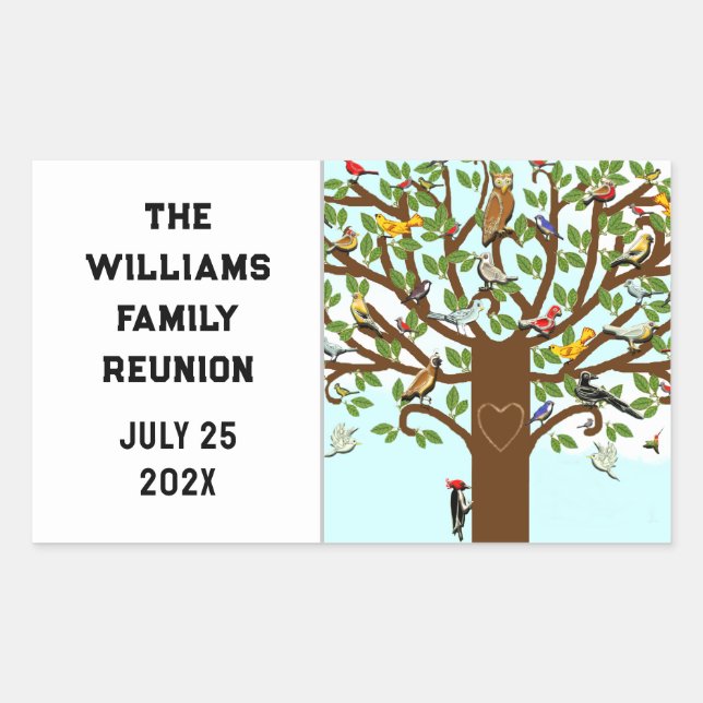 Family Reunion Sticker (Front)