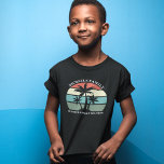 Family Reunion Summer Sunset Beach Palm Tree Toddler T-shirt<br><div class="desc">Cute matching summer family reunion beach vacation toddler t-shirt for an island cruise or tropical seaside trip. Features beautiful palm trees in front of a pretty ocean sunset. Perfect custom tees for all toddlers in a group to match. Customize with the name or year.</div>