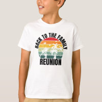 Family reunion t-shirt design, funny family love