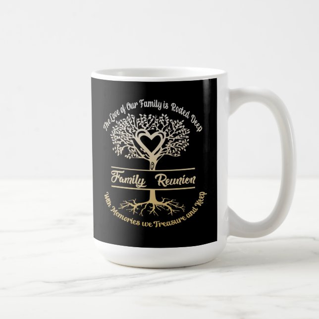 Family Reunion The Love Of Our Family Coffee Mug (Right)