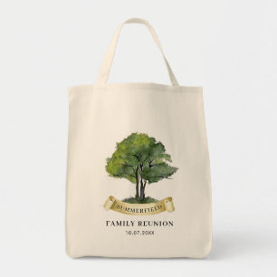 Family Reunion Tree Botanical Custom Tote Bag