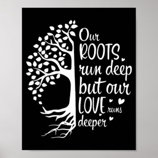 Family reunion vibes roots run deep love runs poster