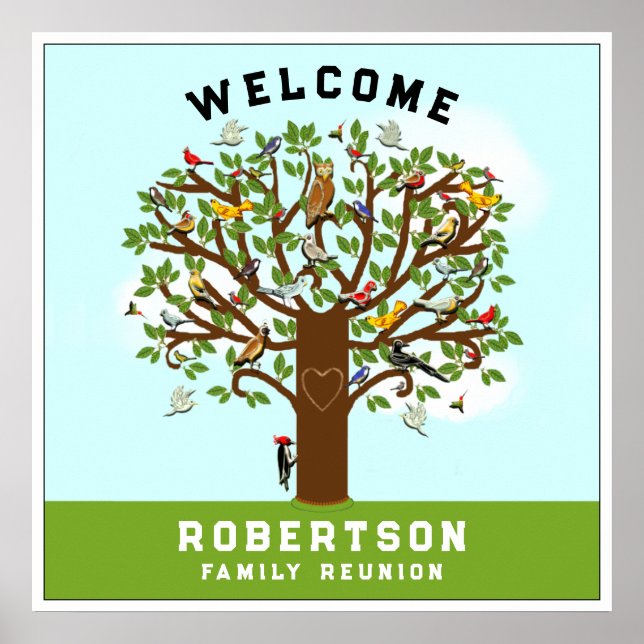 Family Reunion Welcome Poster (Front)