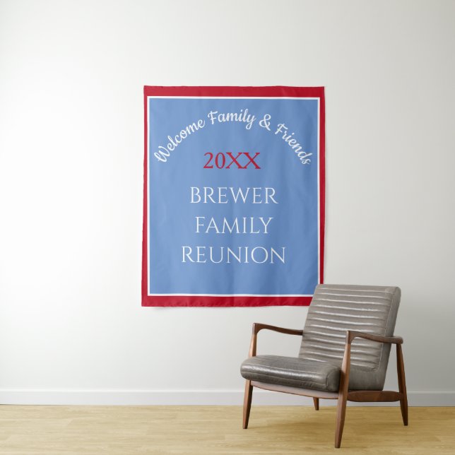 Family Reunion Welcome Tapestry (In Situ)