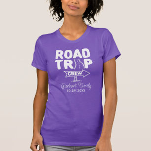 Family Road Trip Crew RV Camper T-Shirt