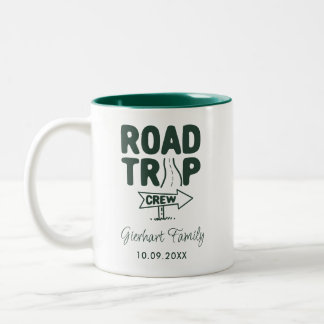 Family Road Trip Swag Keepsake Custom Two-Tone Coffee Mug